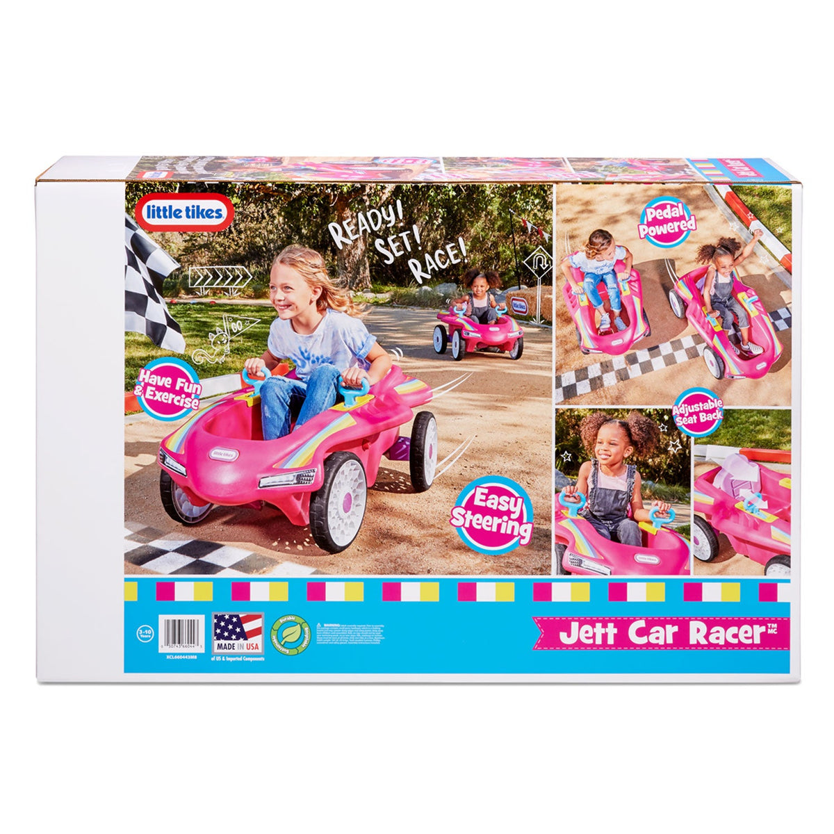 Jett Car Racer - Pink | Little Tikes Great Value