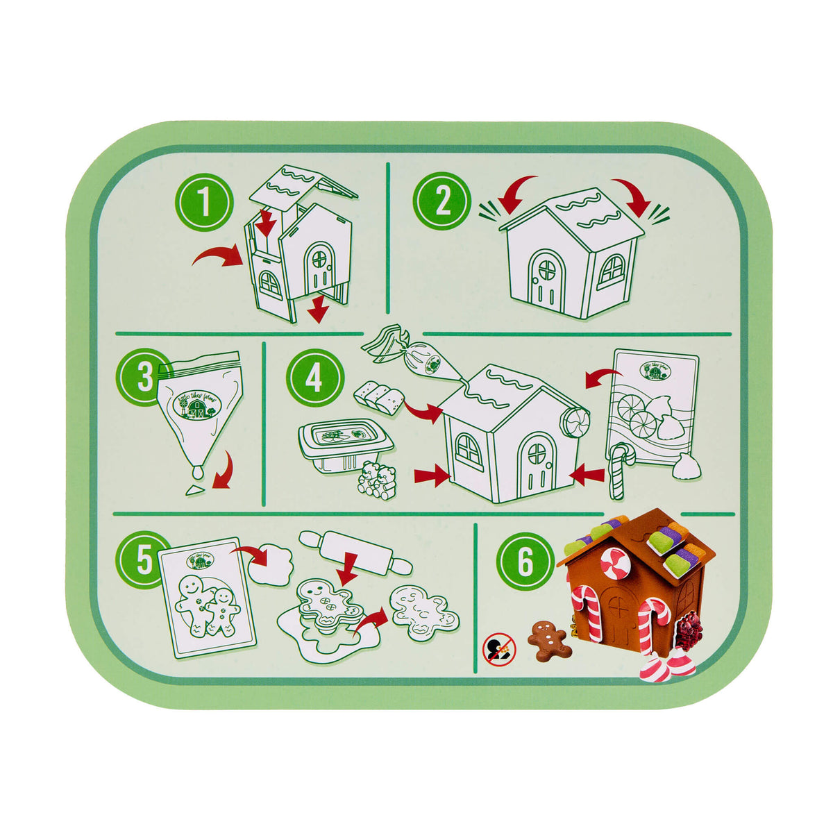 Creative Chefs™ Gingerbread House Kit - Play Food Set | Little Tikes Latest