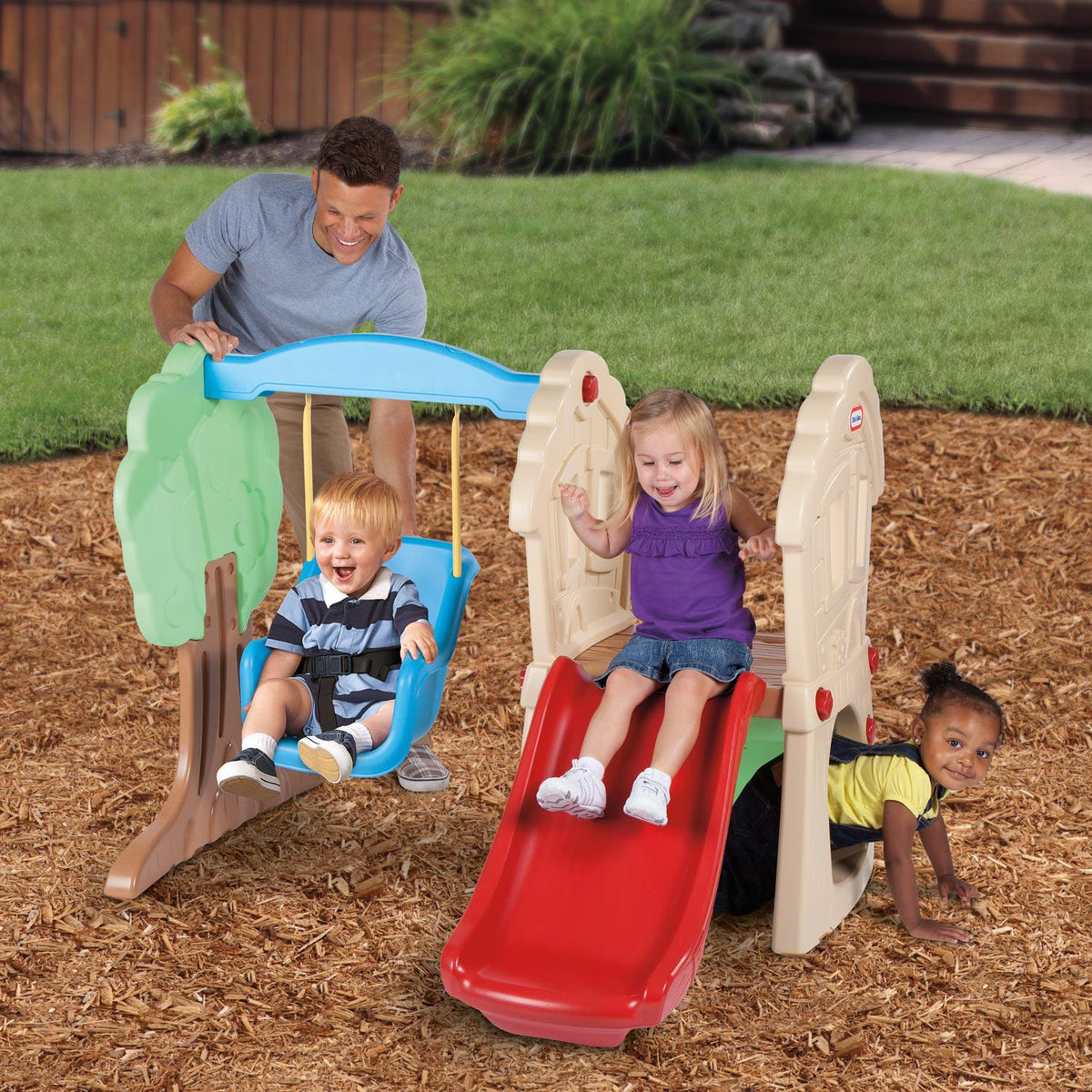 Hide & Seek Climber & Swing | Little Tikes Smart Buy