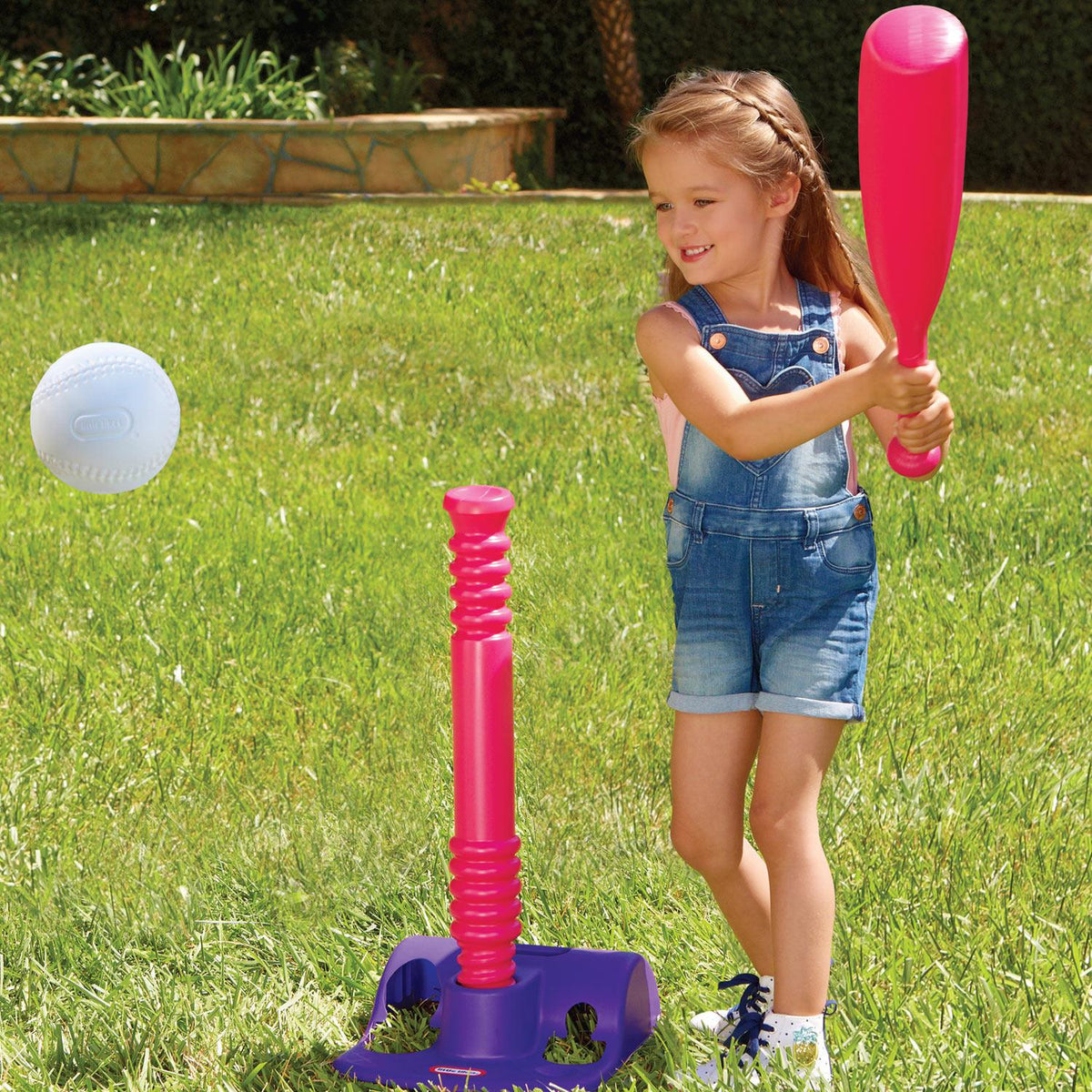 TotSports T-Ball set Pink/Purple | Little Tikes | Little Tikes Value