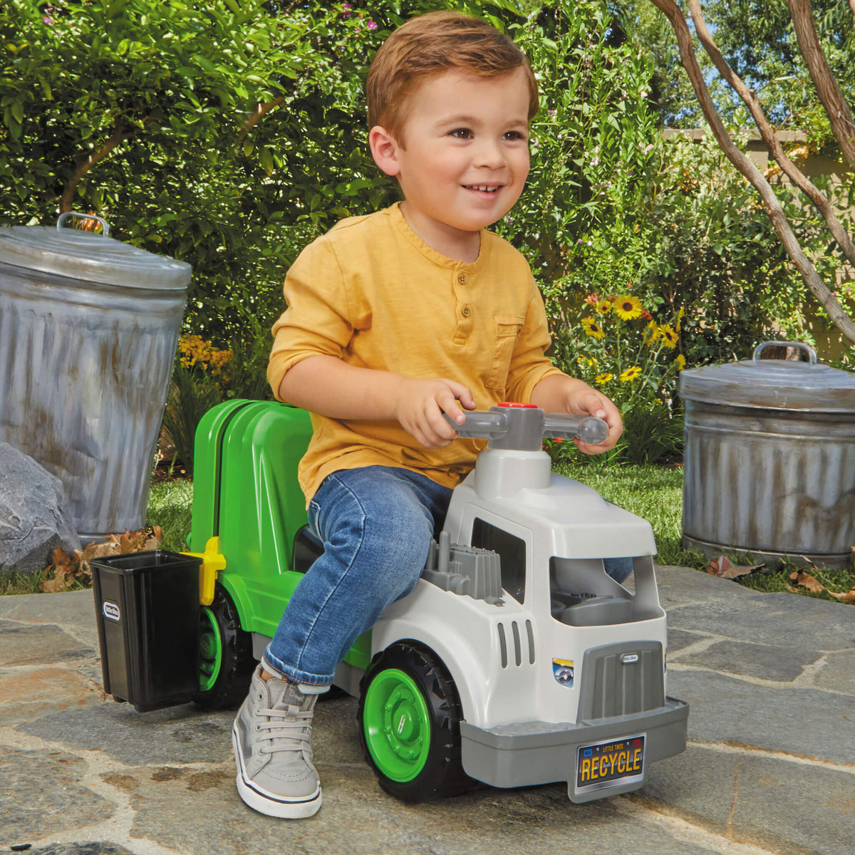 Dirt Digger Garbage Scoot Ride-On Toy | Little Tikes Trusted