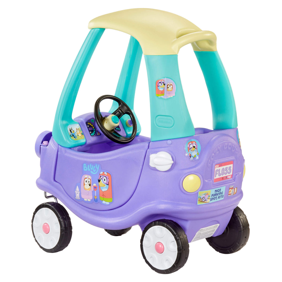 Bluey Grannies Car Coupe | Interactive Ride-On Toy | Little Tikes Top Pick