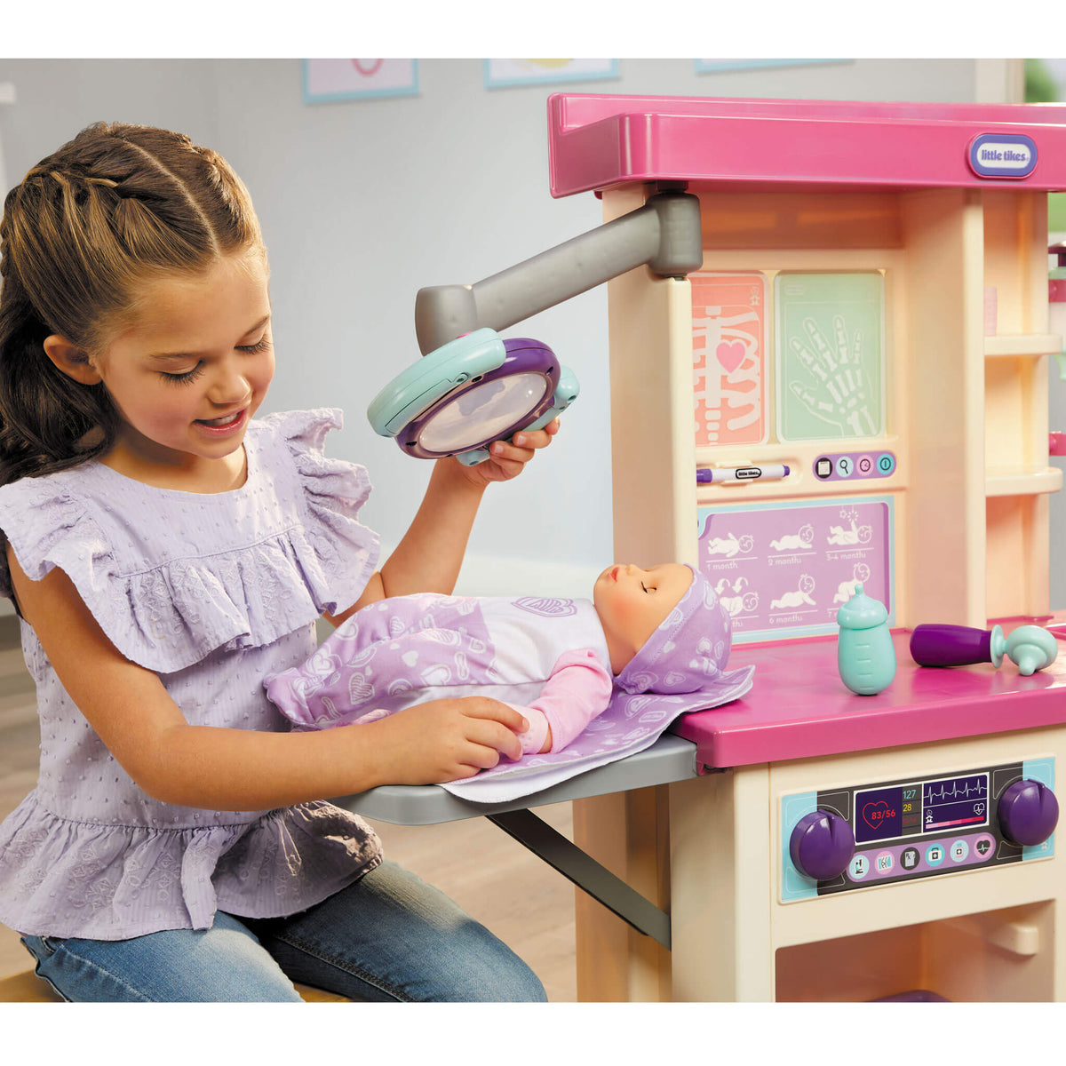 My First Baby Care Center™ - Doctor & Nurse Playset | Little Tikes | Little Tikes Essential