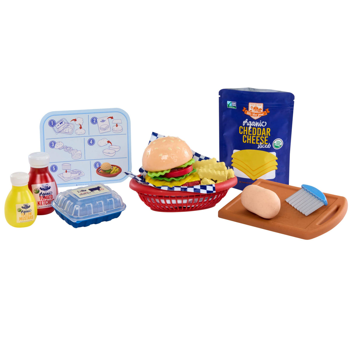 Creative Chefs Cheeseburger and Fries Kit | Little Tikes Everyday