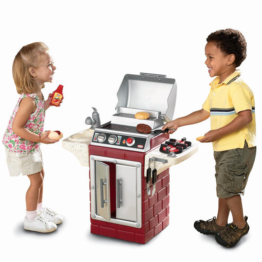Backyard Barbecue Get Out 'n' Grill Toy | Little Tikes Great Value