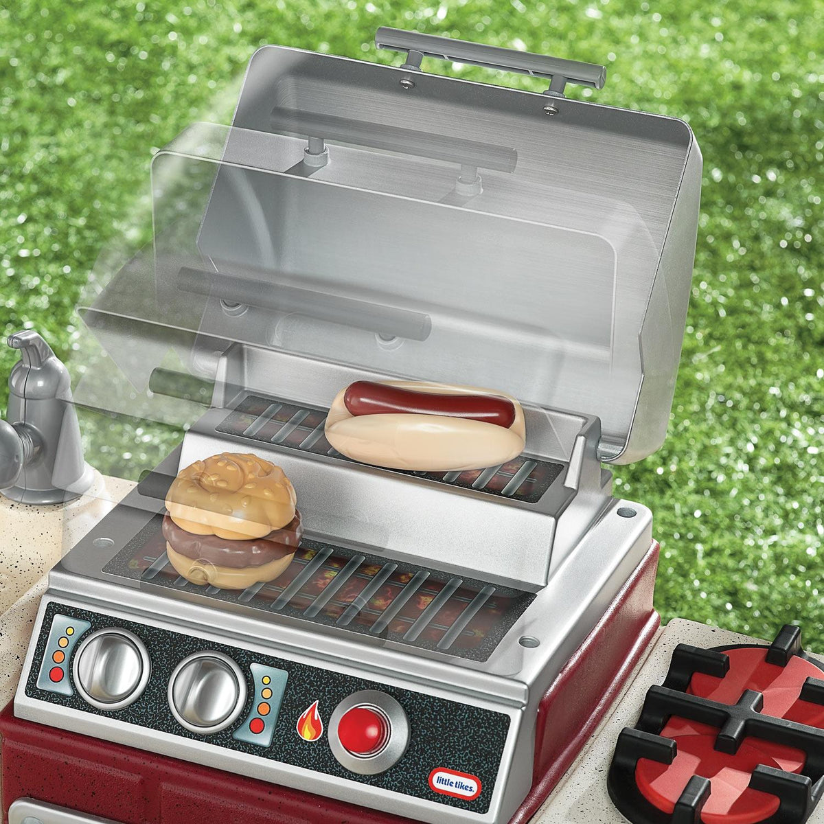 Backyard Barbecue Get Out 'n' Grill Toy | Little Tikes Great Value