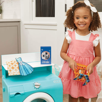 First Retro Washer-Dryer - Pretend Play Laundry Set | Little Tikes Special Offer
