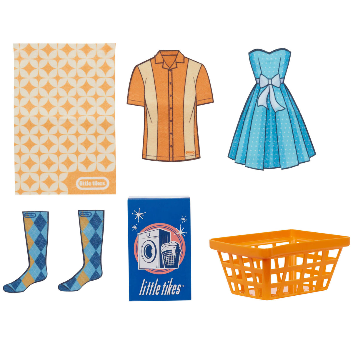 First Retro Washer-Dryer - Pretend Play Laundry Set | Little Tikes Special Offer