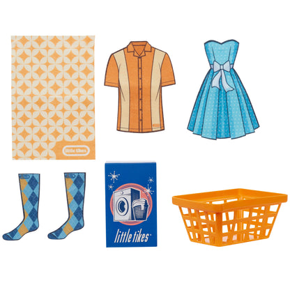 First Retro Washer-Dryer - Pretend Play Laundry Set | Little Tikes Special Offer