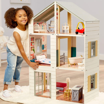 Stack 'n Style™ Wood Dollhouse | Little Tikes | Little Tikes Customer Favorite