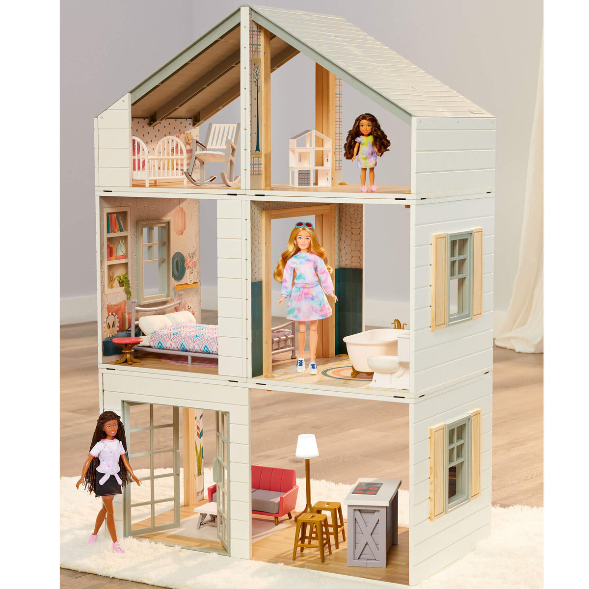 Stack 'n Style™ Wood Dollhouse | Little Tikes | Little Tikes Customer Favorite