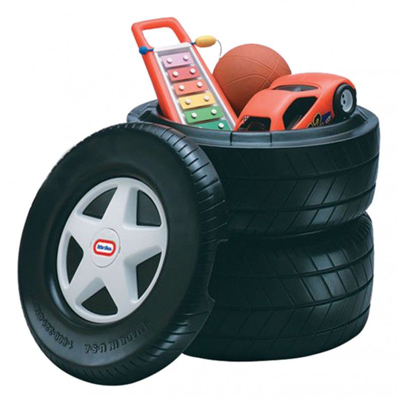 Classic Racing Tire Toy Chest | Little Tikes Trending