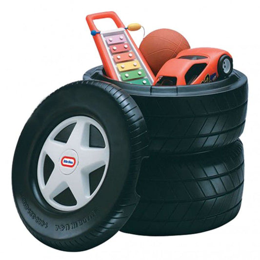 Classic Racing Tire Toy Chest | Little Tikes Trending
