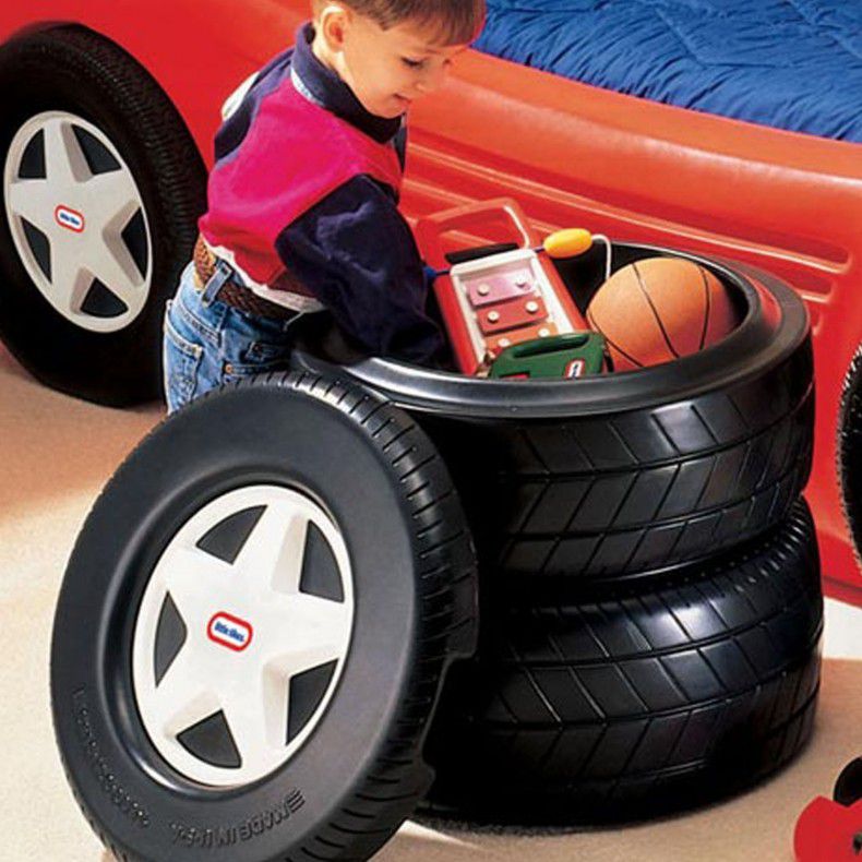 Classic Racing Tire Toy Chest | Little Tikes Trending