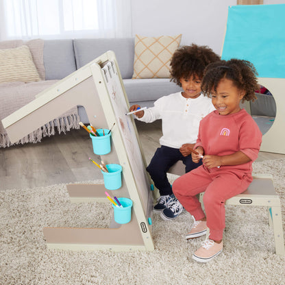 2-in-1 Easel and Art Table – Kids' Wooden Art Station | Little Tikes Best Price
