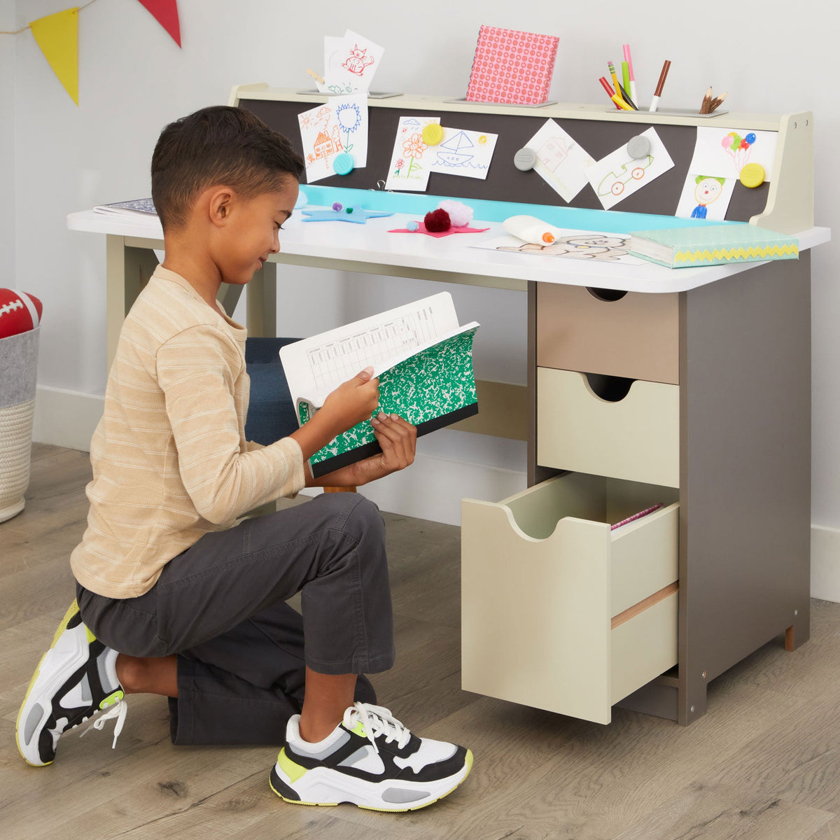 2-in-1 Chalkboard Desk | Little Tikes Signature