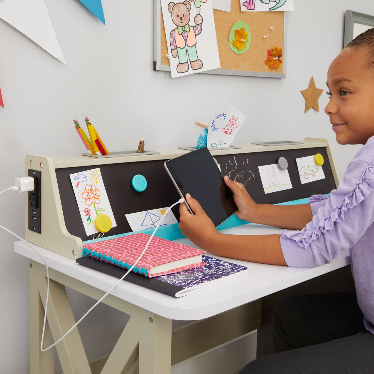 2-in-1 Chalkboard Desk | Little Tikes Signature