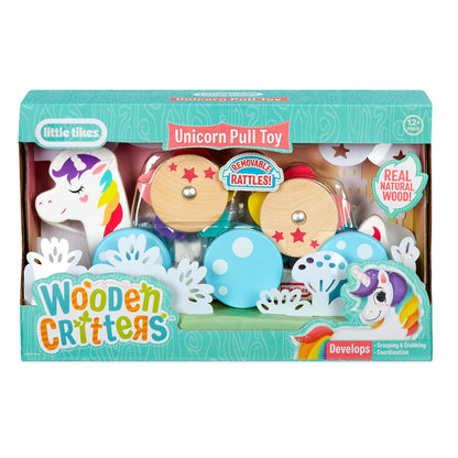 Wooden Critters Pull Toy - Unicorn | Little Tikes | Little Tikes Featured