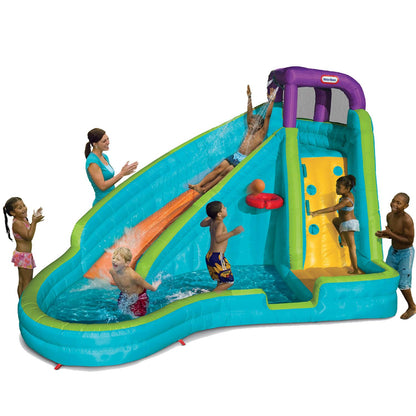 Inflatable water slide - Slam n Curve | Little Tikes | Little Tikes Quality