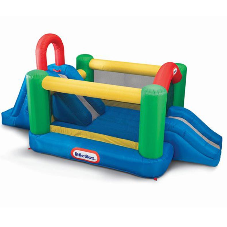 Jump 'n Double Slide Bouncer | Little Tikes Smart Buy