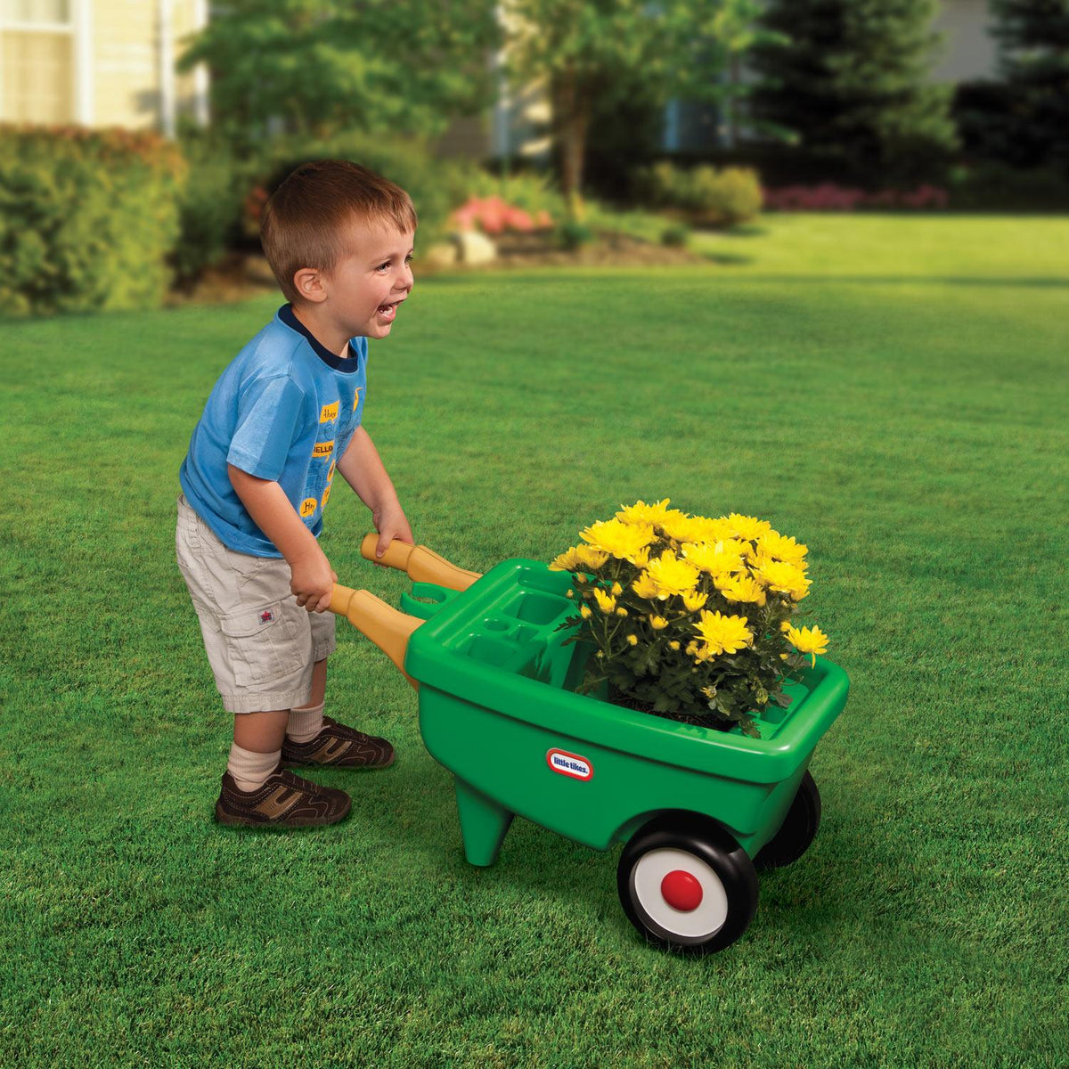 2-in-1 Garden Cart & Wheelbarrow Toy | Little Tikes Exclusive