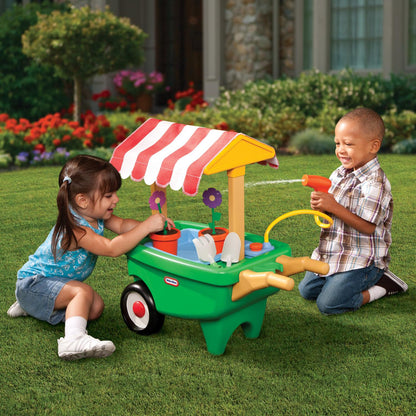 2-in-1 Garden Cart & Wheelbarrow Toy | Little Tikes Exclusive
