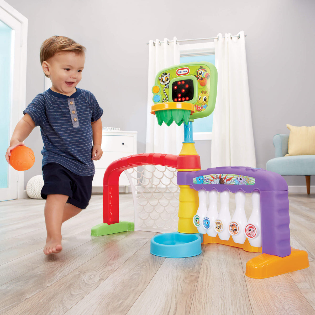 3-In-1 Light N' Go Sports Zone Playset | Little Tikes Essential