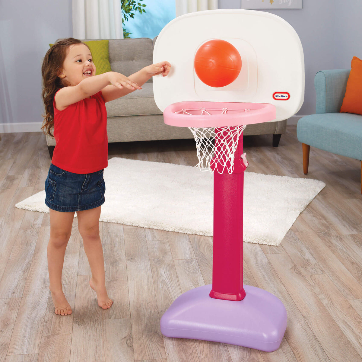 TotSports Easy Score Basketball Set- Pink | Little Tikes Top Pick