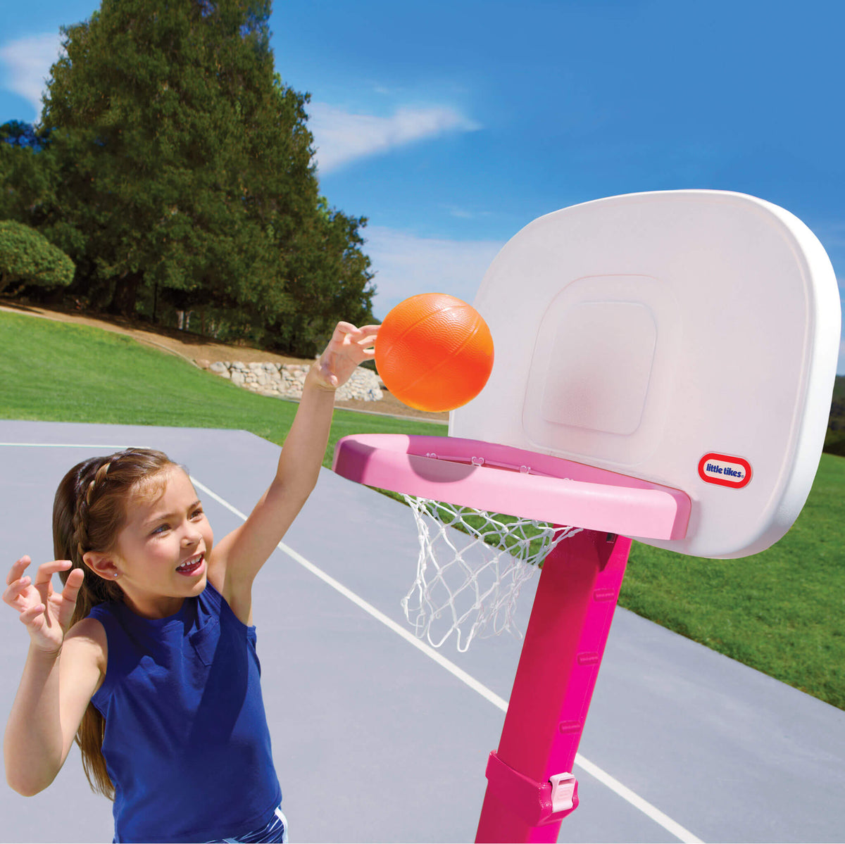 TotSports Easy Score Basketball Set- Pink | Little Tikes Top Pick
