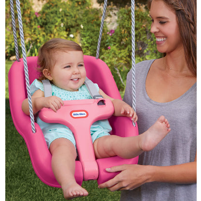 2-in-1 Snug 'n Secure™ Swing - Magenta | Little Tikes Sale