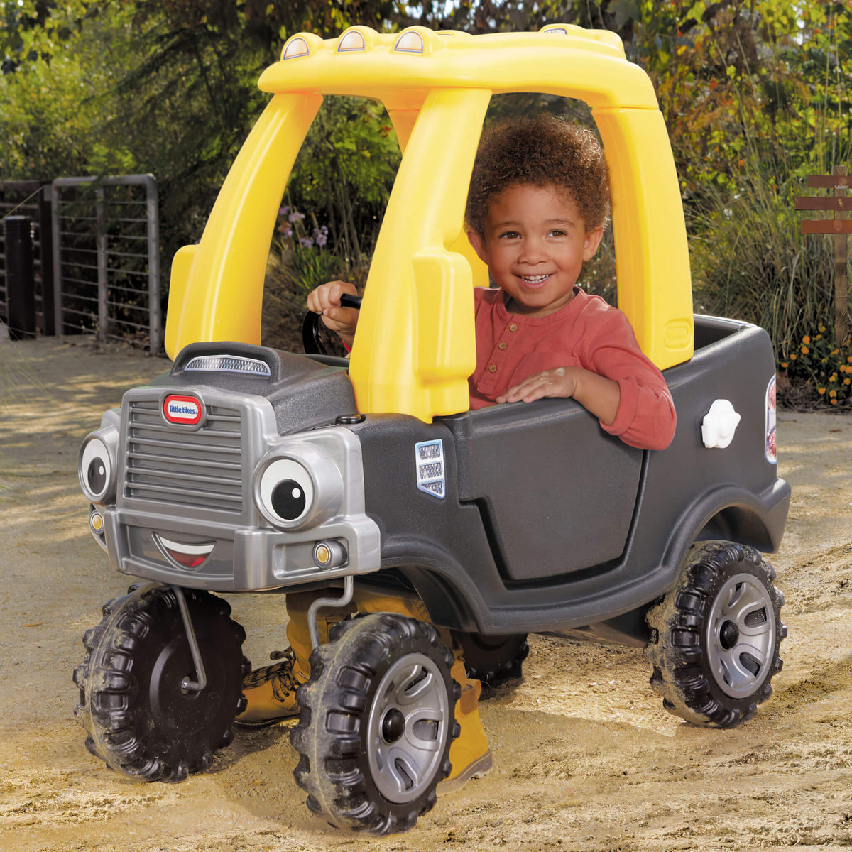 Cozy Truck Ride-On Toy - Black | Little Tikes Popular