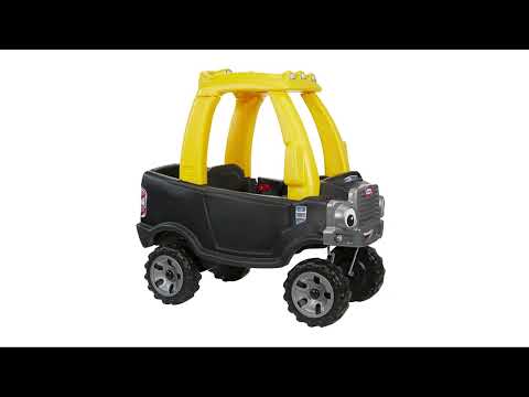 Cozy Truck Ride-On Toy - Black | Little Tikes Popular
