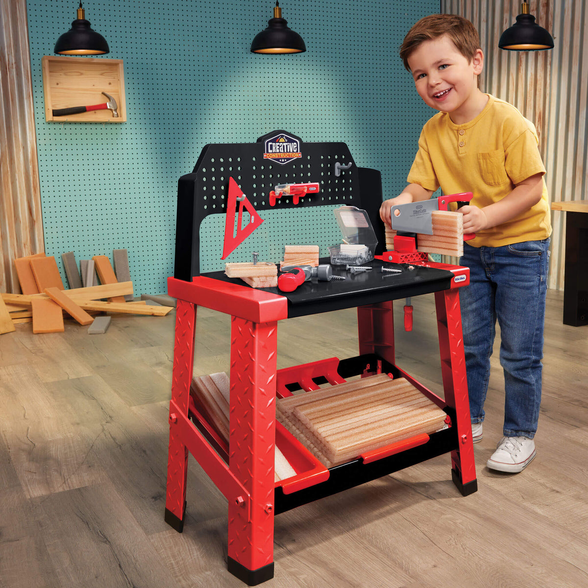 Creative Construction Workbench | Little Tikes Exclusive