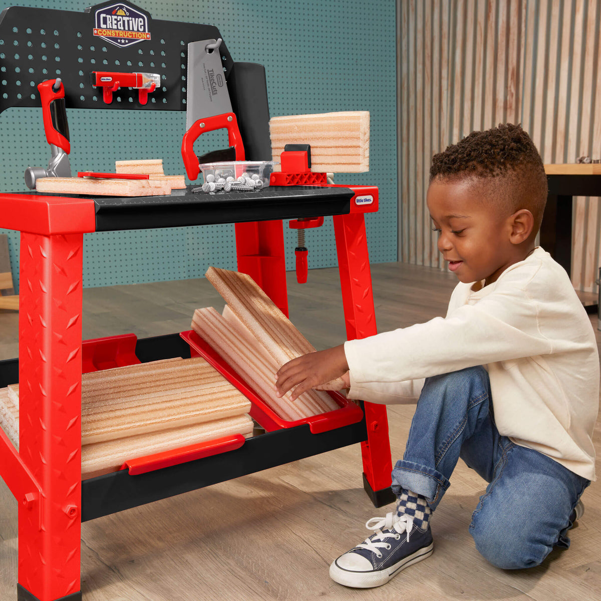 Creative Construction Workbench | Little Tikes Exclusive