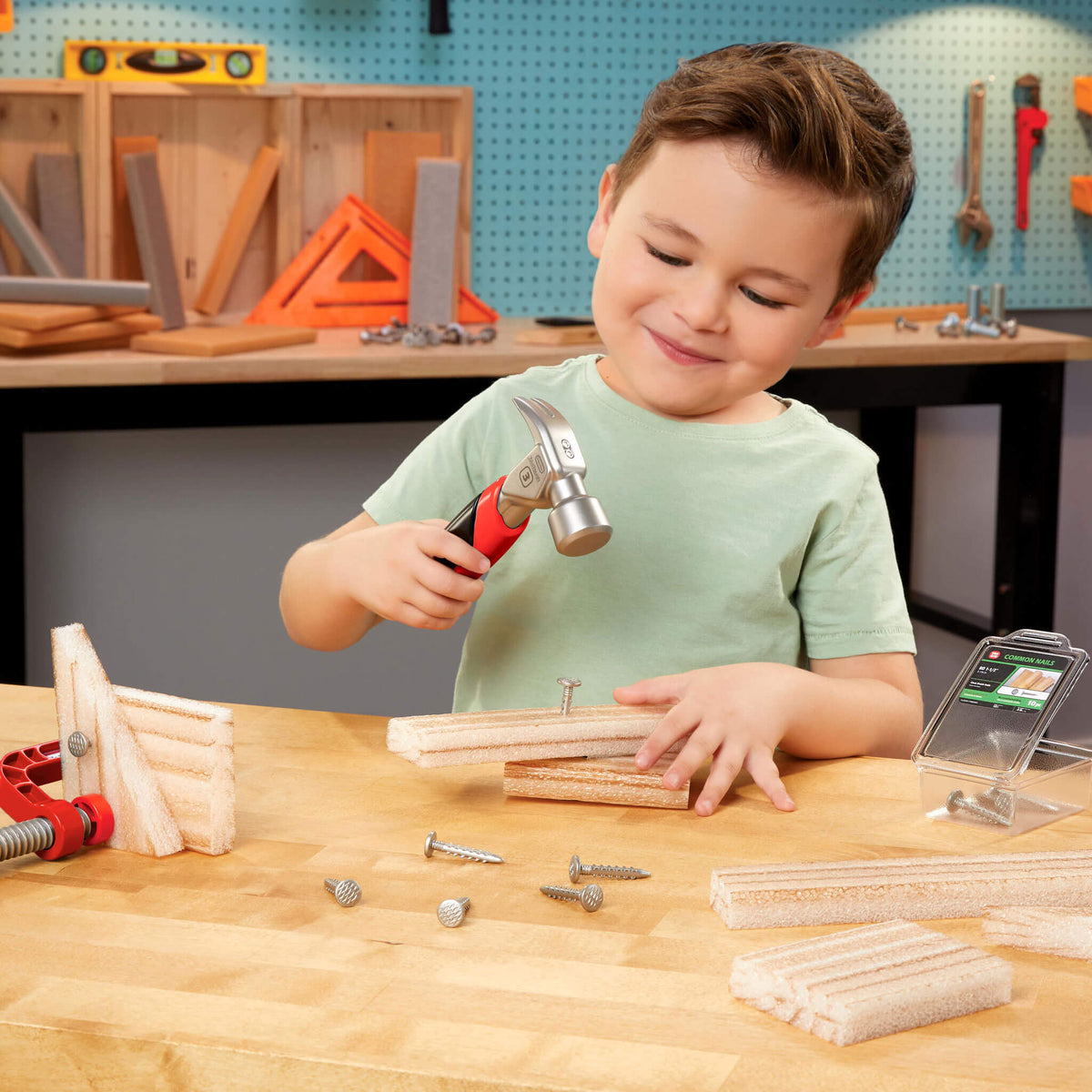 Creative Construction Hammer & Nail Set | Little Tikes Value