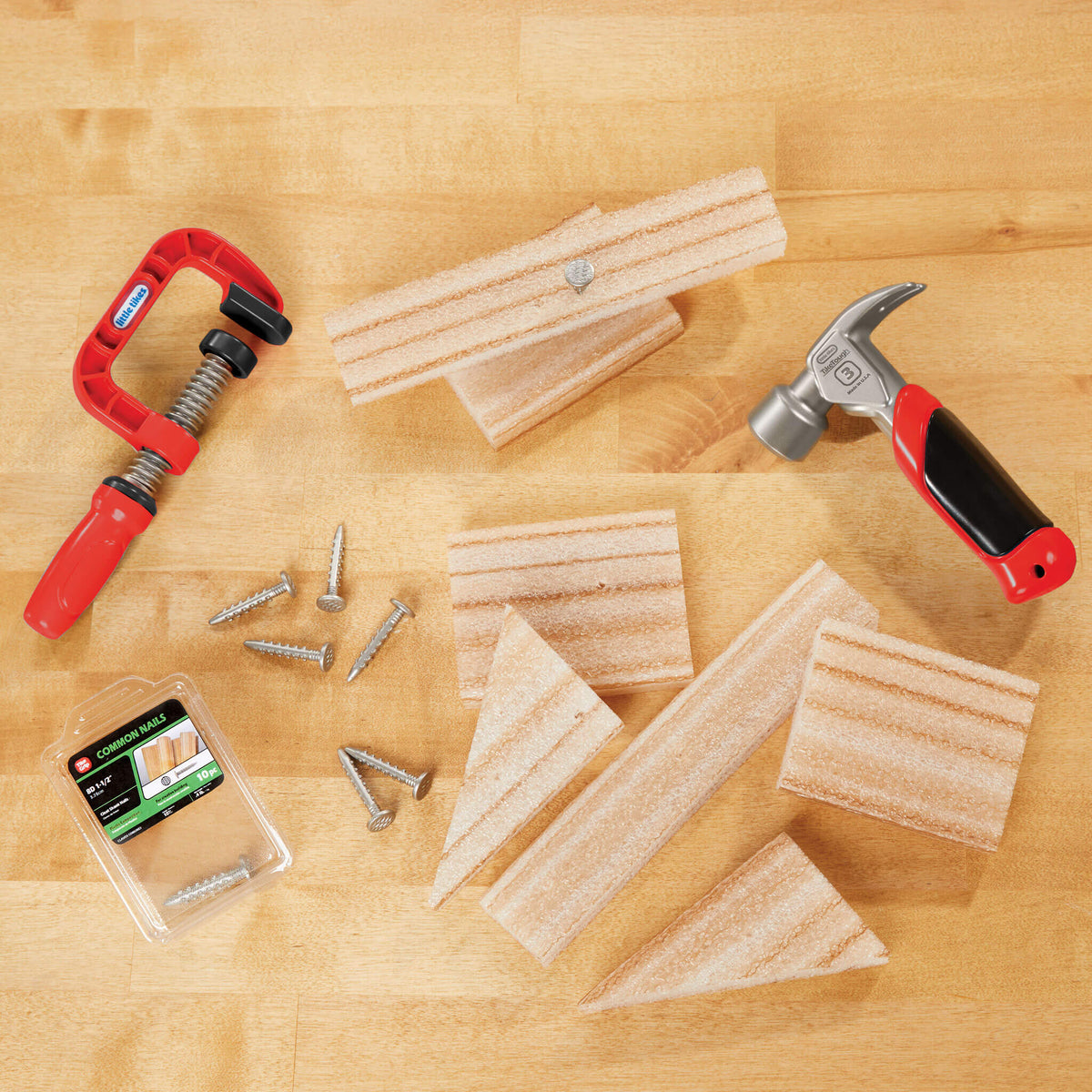 Creative Construction Hammer & Nail Set | Little Tikes Value