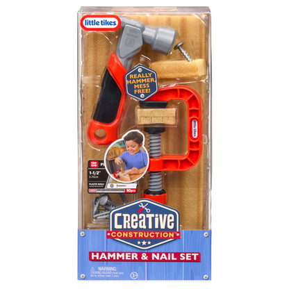 Creative Construction Hammer & Nail Set | Little Tikes Value