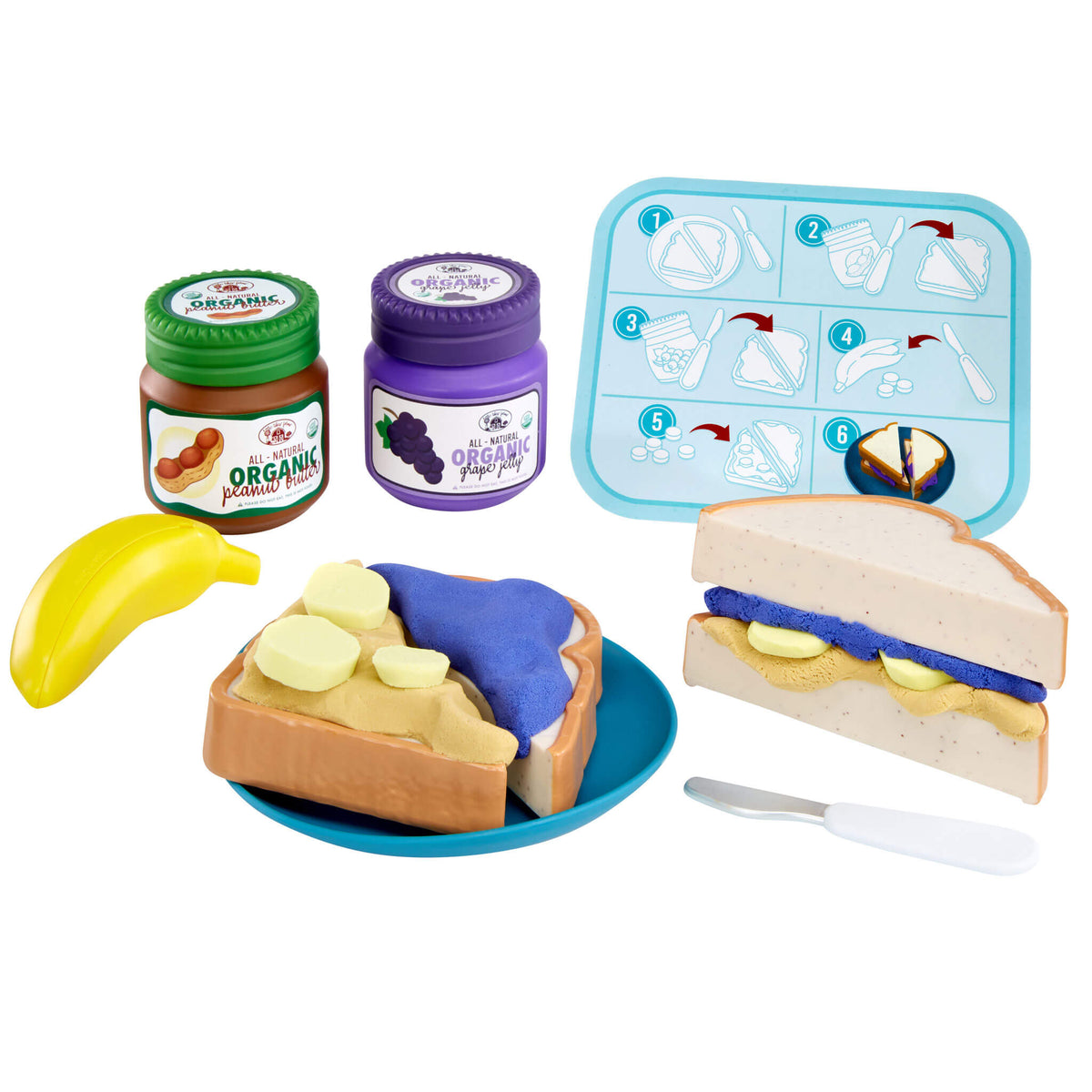 Creative Chefs Peanut Butter & Jelly Kit | Little Tikes Recommended