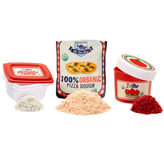 Creative Chefs™ Pizza Refill Kit | Moldable Play Food for Kids 3+ | Little Tikes | Little Tikes New