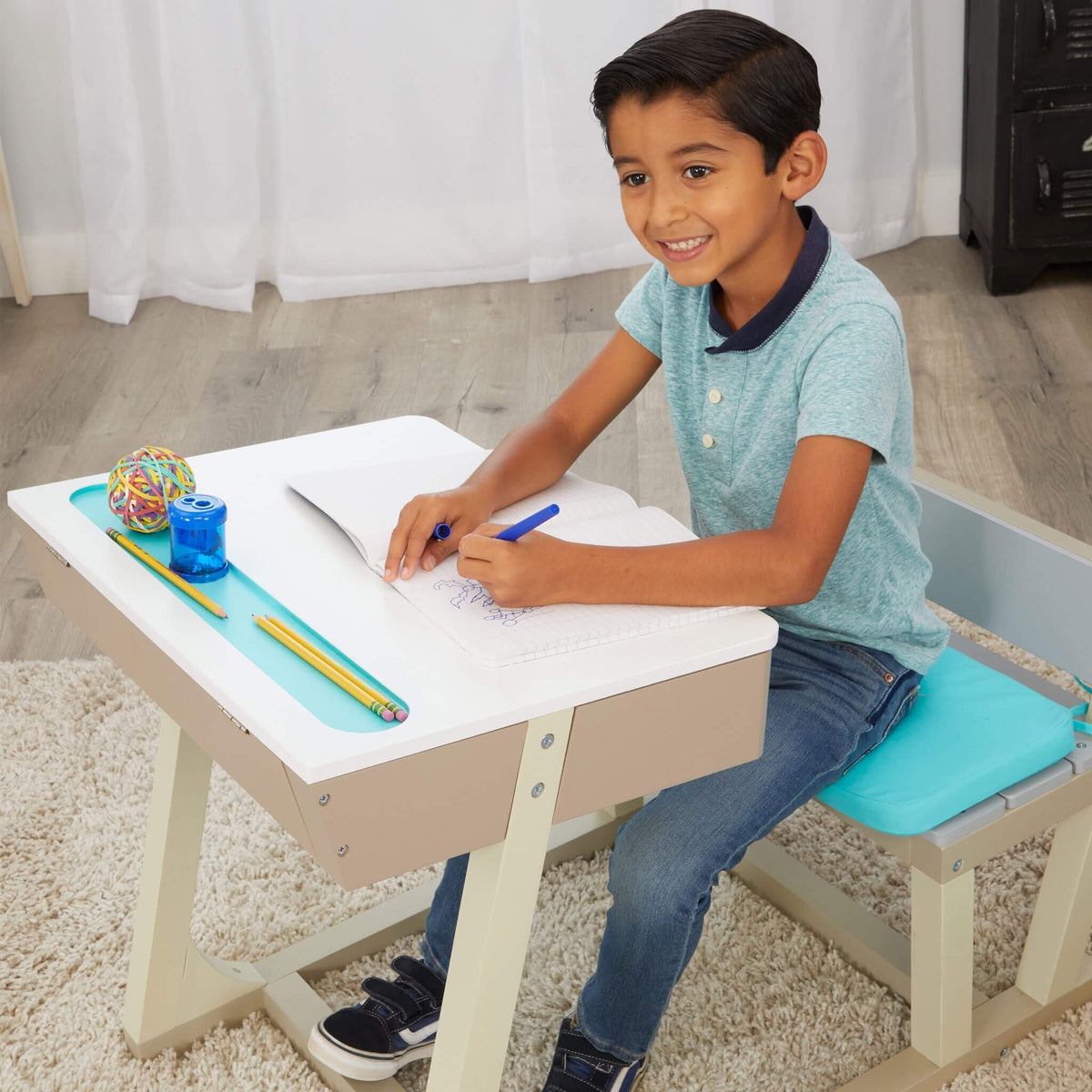 Great Ideas Desk - Kids Wood Desk | Little Tikes Recommended